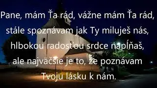 Vďaka za tvoj kríž