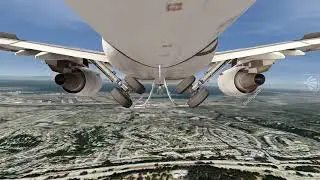Airbus A320 Air France. Approaching to KSFO (SFO)