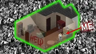 Can I Survive Project Zomboid TRAPPED inside the Starter House?