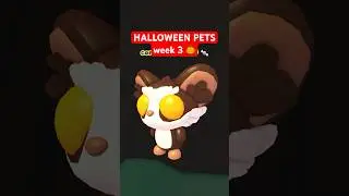 3 new pets in ADOPT ME and the first ever 4-in-1 pet?!! HALLOWEEN WEEK 3 