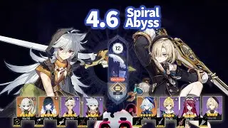 Spiral Abyss 4.6 - Freminet C5 & Razor C6 Hyper Carry - Genshin Impact