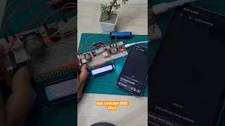 Gas Leak Detector with ESP32 & SIM800L | SMS Alert + LCD Display + Buzzer Warning