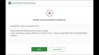unable to proceed with installation how to fix