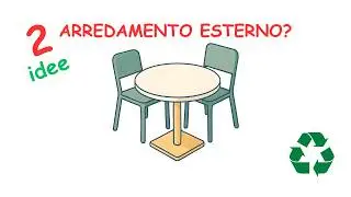 DIY outdoor furniture with old skis recycled Arredamento esterno diy Riciclo creativo sci