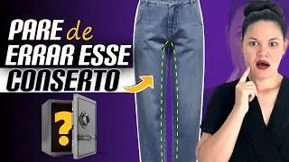 Diminuir Altura de Gancho / Cavalo Entre Pernas de Calça  (Método Secreto Revelado) ✅