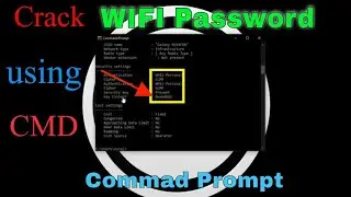 how to crack wifi password using cmd in windows 10 | how to crack wifi password using command prompt