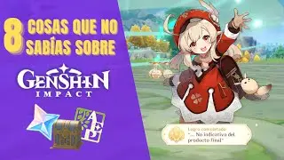 8 cosas que NO SABÍAS que podías hacer en Genshin Impact