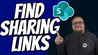 How To Find Sharing Links In SharePoint Online