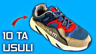 10 ways to tie a sneaker thread beautifully