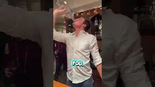 He Proved to His Friends He Could Drink the Entire Bottle 😳 