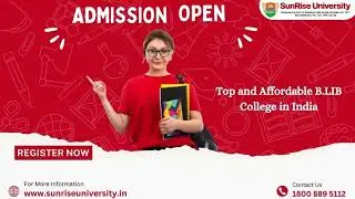 👩‍🎓 👨‍🎓 Best University for You in India 2024 !! Admission Open for✔ B.LIB #admisionopen2024