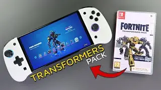 Fortnite Transformers Pack + 1000 V-Bucks Nintendo Switch DLC Code Activation and Gameplay
