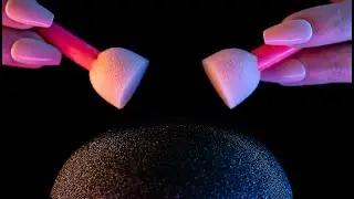 ASMR - Brain Melting Mic Scratching (Foam Cover Sounds) - No Talking