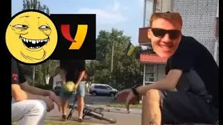 Чистор кидается арбузом в Антона и Копа