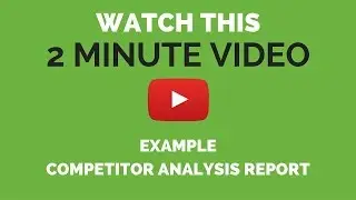 Competitor Analysis Example