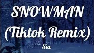 Let's go below zero and hide from the sun [Tiktok Song] | Sia - Snowman (Lyrics)