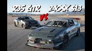 Nissan R35 GTR vs. S13 240SX | Driver Battles