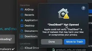 macOS - how to open unidentified apps
