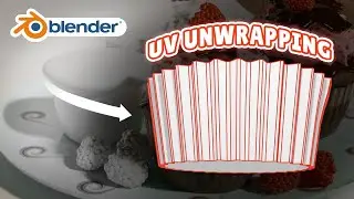 Blender 4.2 - Cupcake Tutorial | Part 6: UV Unwrapping
