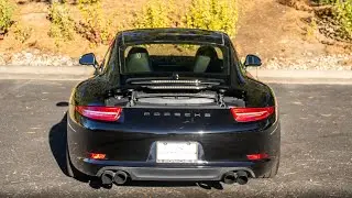 2015 Porsche 911 Carrera S Valves CLOSED and OPEN Startups & Revs!