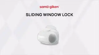Samu Giken Sliding Window Lock SL-SWL4112GW