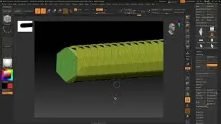 Рукоять для ножа с чешуей в Zbrush.