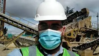 Toma de muestra de agregados para concretos