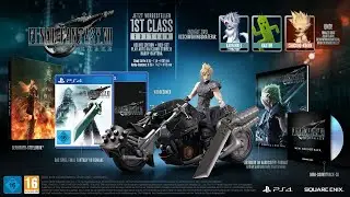 UNBOXING: Final Fantasy 7 Remake - 1st Class Collector's Edition - (Mega Bundle) PS4