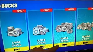 Fortnite offre  13500 V BUCK GRATUIT POUR TOUT LE MONDE! gratuit v buck