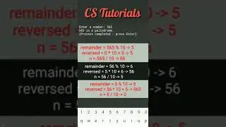 Program to Check Whether a Number is Palindrome or Not | C Program | 