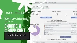 Вебинар от Синапс и площадки Фабрикант