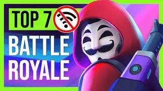 👑 TOP 7 JUEGOS BATTLE ROYALE OFFLINE para ANDROID & iOS 2020 🤖 con BOTS!