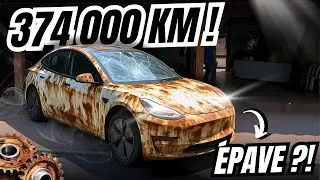 THIS TESLA MODEL 3 HAS 374,000 KM ON THE ODOMETER! THE HATERS WILL SAY IT'S A FAKE! 😡