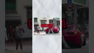 Atropeyar0n a una anciana con un FERRARI