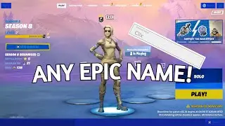 How To Get ANY *OG* Epic Name In Fortnite Season 8! (NEW METHOD!)