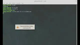 Install Windows Softwares on Linux with Wine | VLC-Media-Player Installation using Windows setup.exe