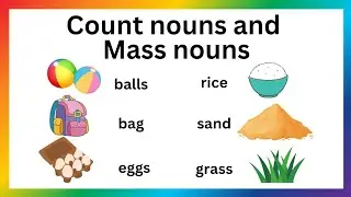 Kinds of Nouns: Mass Nouns, Count Nouns  | English Vocabulary 