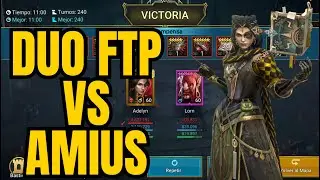 DUO FTP VS AMIUS | RAID SHADOW LEGENDS