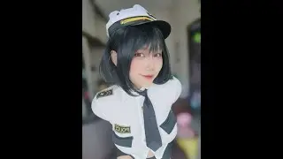 Wadoow tobrut lokal - Tsunnyachan Police Tobrut Cosplayer