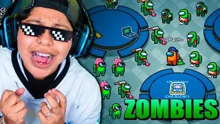 AMONG US PERO SOBREVIVO A UN ATAQUE ZOMBIE 😱🧟 | Casi muero... | Pathofail