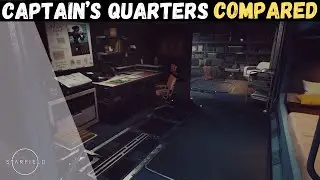 Starfield Tips | Comparison of every 2x1 Captain's Quarters