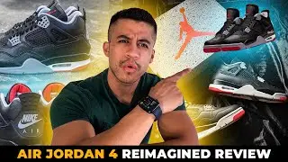Air Jordan 4 Bred Reimagined REVIEW