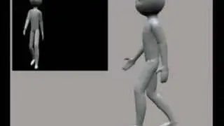 Blender Character WalkCycle with Audio