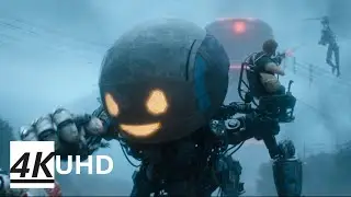 The Electric State 2025 Final Battle Part 1 | 4K UHD
