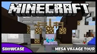 Minecraft Showcase || Mesa Village Tour! Village In A Mesa Biome!