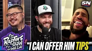 Garrett Temple on Malachi Flynn and Vince Carter's Induction | Raptors Show Clips