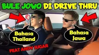 PARAH! PRANK Ngomong Bahasa THAILAND dan JAWA di Drive-Thru feat. ANDY SUGAR!