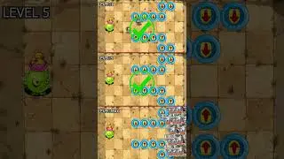 Fifty Homing Thistle with Plant food vs 100 Sunday Edition Zombies - PvZ 2 #shorts