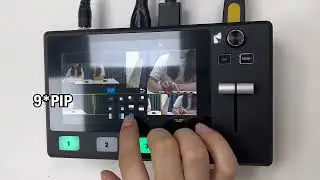 Anywii 4 Ways Touch Screen Switcher BS1