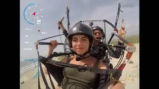 Flying thru the Super Paramotor Park : Powered Paragliding Tandem